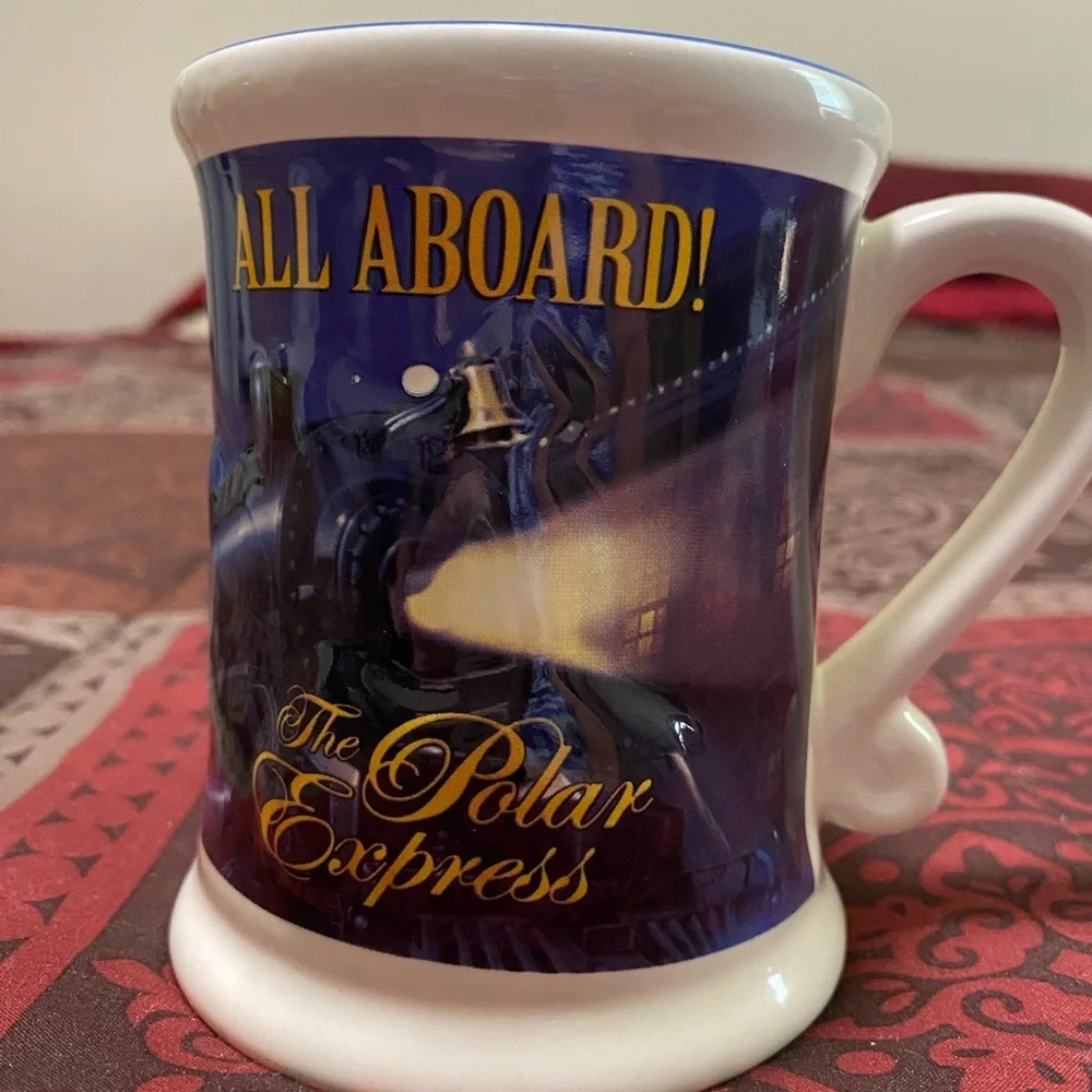 All Aboard The Polar Express Ceramic Mug - Picture 1 of 8